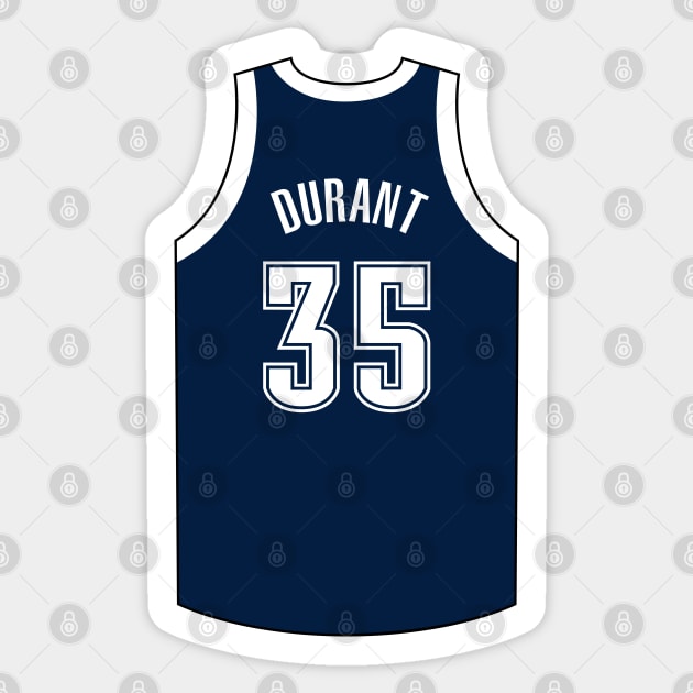 Kevin Durant Oklahoma City Jersey Qiangy Sticker by qiangdade